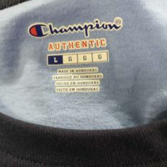 NWOT Champion Men's Raglan baseball t-shirt size: Large - Picture 3 of 5